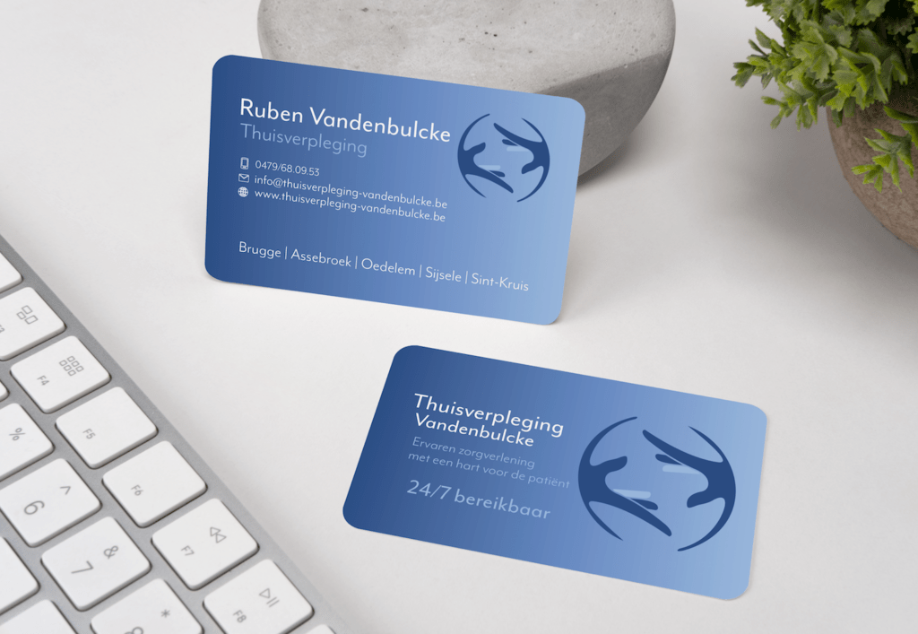 Laat je visitekaartje ontwerp maken door framingdesk uit Brugge