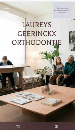 webbureau, website laten maken Brugge, Orthodontie Laureys Geerinckx