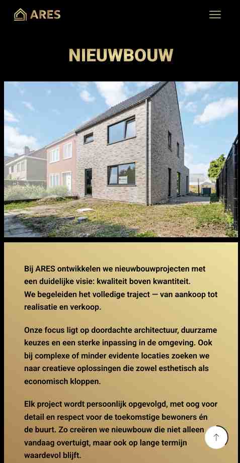Webdesign Brugge Ares
